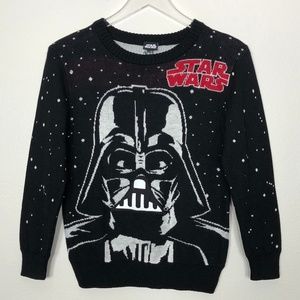 Star Wars Darth Vader Sweater W/Sound Button NWOT